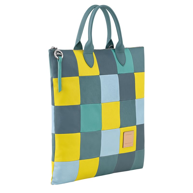 Blue Women Longchamp Re-play L Handbag | Egypt-397QRSEZV