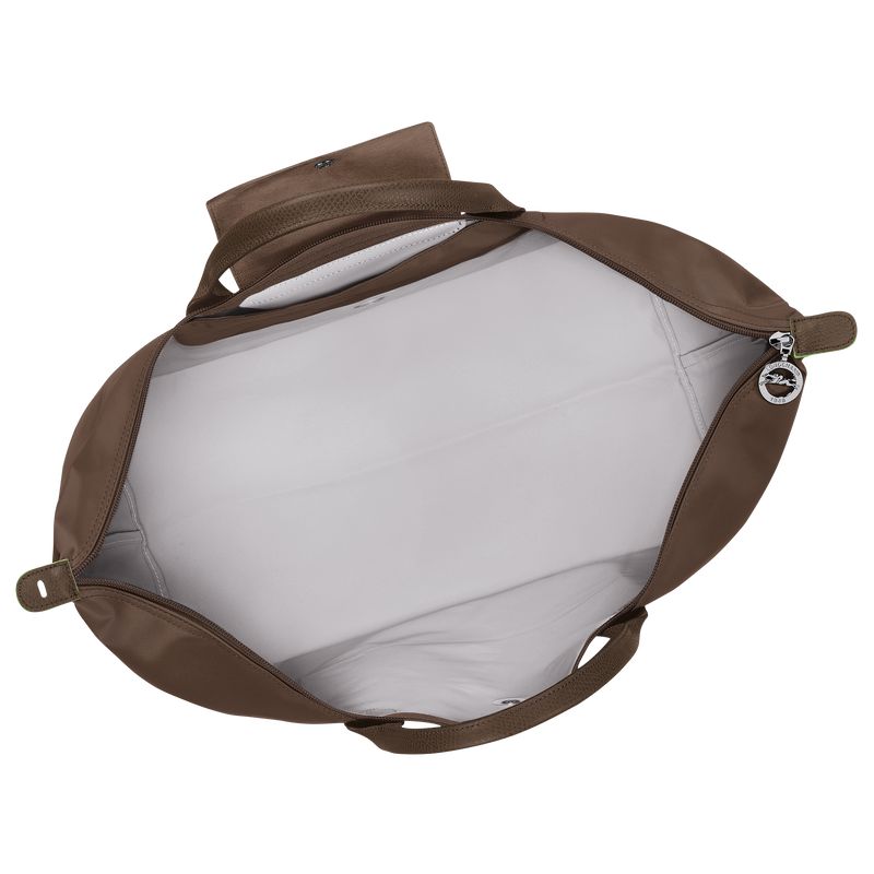 Dark Brown Men Longchamp Le Pliage Green L Travel Bag | Egypt-736GJLAVC