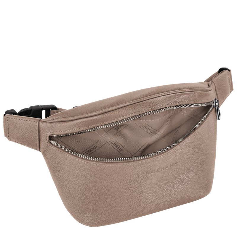 Grey Women Longchamp Le Foulonné M Belt Bag | Egypt-870CUAFYT