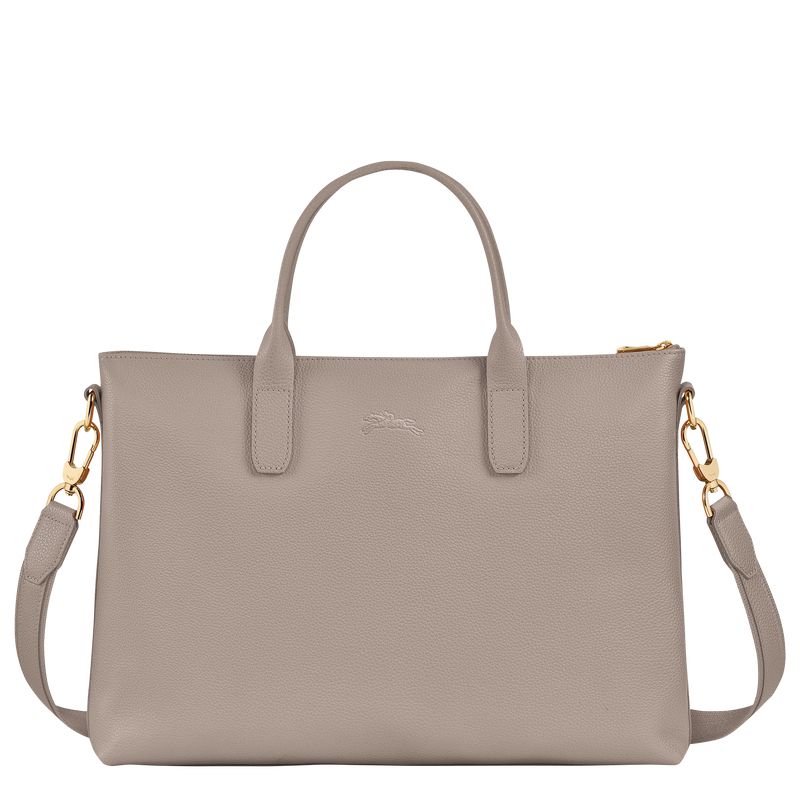 Grey Women Longchamp Le Foulonné S Briefcase | Egypt-860YXQJZP
