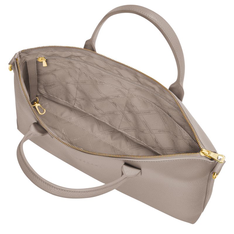 Grey Women Longchamp Le Foulonné S Briefcase | Egypt-860YXQJZP
