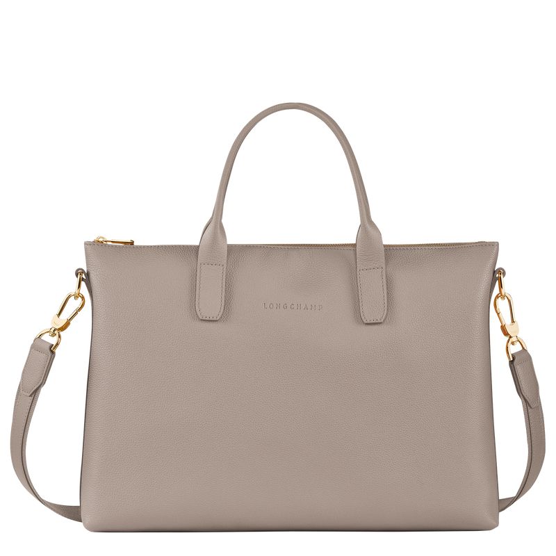 Grey Women Longchamp Le Foulonné S Briefcase | Egypt-860YXQJZP