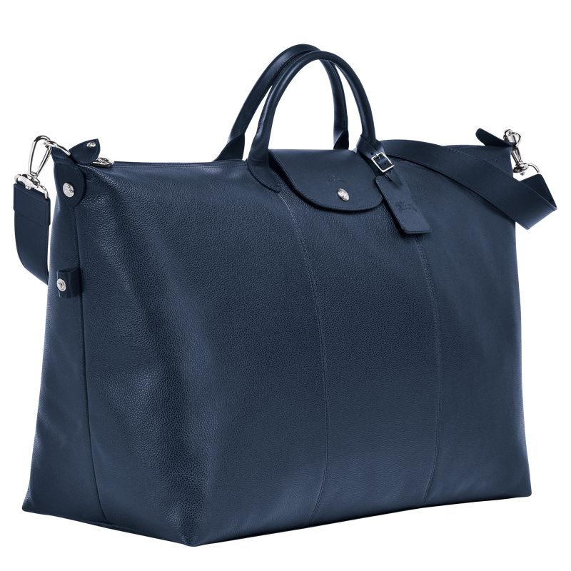 Navy Women Longchamp Le Foulonné L Travel Bag | Egypt-560VLYKQD