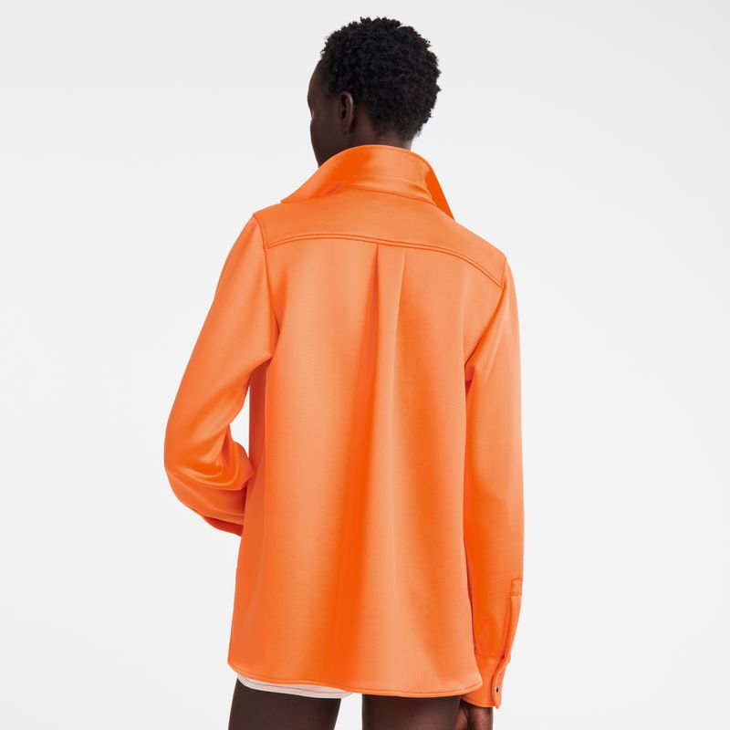 Orange Women Longchamp Jersey Shirts | Egypt-056ZESVFG