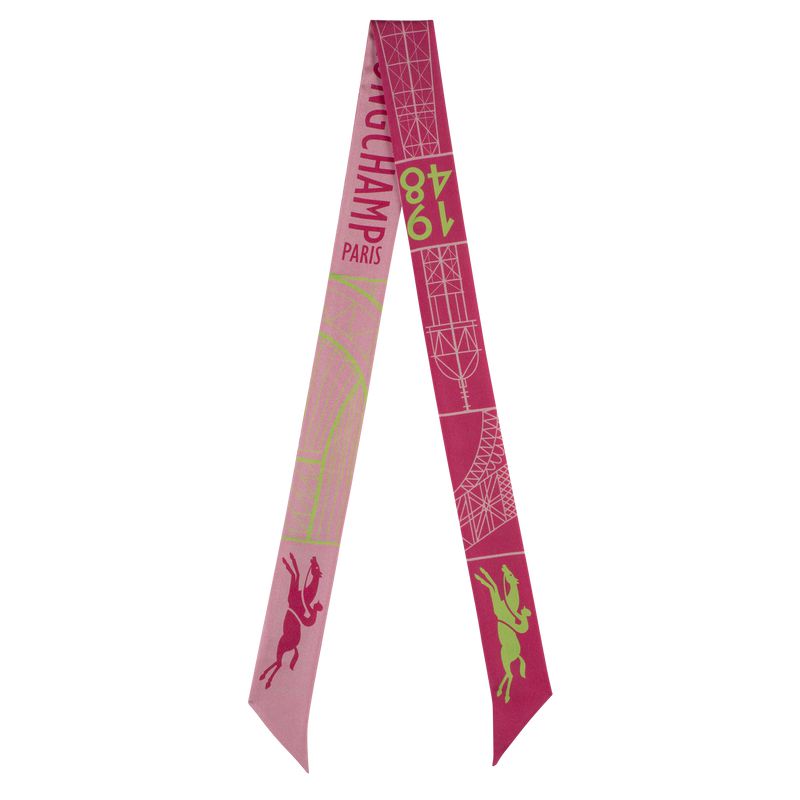 Pink Women Longchamp Eiffel Tower 1948 Headband | Egypt-706MLAWFI